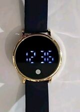 Usado, Relógio de pulso unissex aeropostal digital LED Mov't ouro/azul marinho bateria #CR2032 comprar usado  Enviando para Brazil