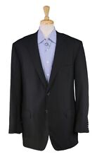 Oxxford 2020 Bespoke Solid Black 100% Cashmere 2-Btn Sportcoat Blazer 46XL for sale  Shipping to South Africa