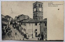 Cartolina albano corso usato  Roma