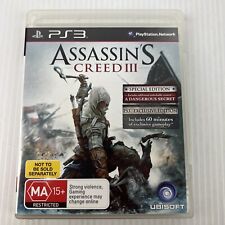 Assassin's Creed 3 (Sony Playstation 3, 2012) - Região 4 -Completo comprar usado  Enviando para Brazil