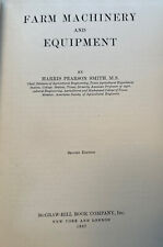 MAQUINARIA Y EQUIPO AGRÍCOLA por Harris Pearson Smith - 1937 - Segunda Edición segunda mano  Embacar hacia Argentina