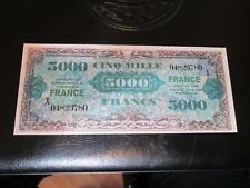 Billet 5000 francs d'occasion  Bourbourg