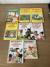 Rupert bear books for sale  PICKERING