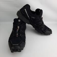 Usado, Salomon Para Hombre Speed Cross 4 Hombres Talla 12 Trail Running Zapatos Negros Tenis  segunda mano  Embacar hacia Argentina