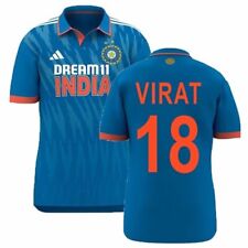 Camiseta deportiva del equipo de cricket de la India Virat Kohli 2024 envío gratuito EE. UU. segunda mano  Embacar hacia Argentina
