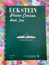 Usado, Libro del curso de piano Eckstein de colección 1951 2" libro de música 3704 segunda mano  Embacar hacia Argentina