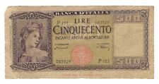Banconota 500 lire usato  Italia