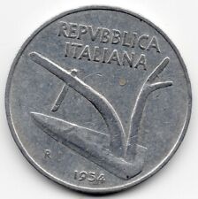 Moneta lire 1954 usato  Milano