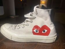 White red converse for sale  LONDON