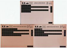 N.3 microfiche catalogo usato  Messina