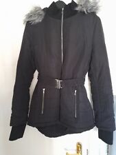 Black hooded padded for sale  MONMOUTH
