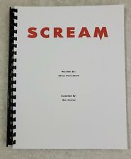 Scream movie script for sale  Knoxville