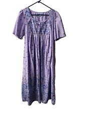 $$ Only Necessities House Dress Womens  Plus Size 14 Maxi  Purple Sweetheart for sale  Shipping to South Africa