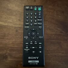 sony dvd remote control for sale  LONDON
