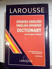 Diccionario Larousse español-inglés - inglés-español/HC/DJ *MUY BUENO* segunda mano  Embacar hacia Argentina