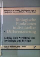 Biologische funktionen individ gebraucht kaufen  Bubenhm.,-Wallershm.