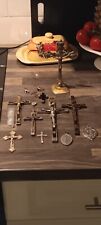 Antique vintage crucifix for sale  Ireland