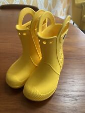 yellow wellies childrens for sale  BRADFORD-ON-AVON