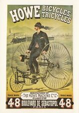 Howe Bicycle Tricycle Advertising Postcard Cycling for sale  Shipping to South Africa