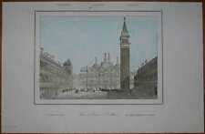 1835 impressão PIAZZA SAN MARCO, VENEZA, ITÁLIA (#21) comprar usado  Enviando para Brazil