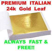 24k gold leaf for sale  YEOVIL