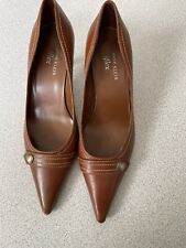 Used, Vintage Anne Klein Medium Brown Leather Pump Kitten Heels Size 7 Comfortable for sale  Shipping to South Africa