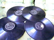 LOTE 4 78 RPM BRASIL CARLOS GALHARDO BAIAO VALSA FOX MAXIXE AVE MARIA BEGUINE  comprar usado  Brasil 