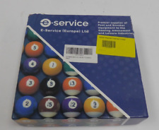 Snooker/Pool Balls Spots & Stripes Set UK 2" Competition Used Z7 Y259 for sale  Shipping to South Africa