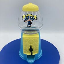 Vtg Y2K Powerpuff Girls Gum Ball Machine Bubbles Blue & Yellow Bank Rinco for sale  Shipping to South Africa