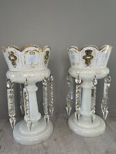 Antique pair bohemian for sale  WARRINGTON