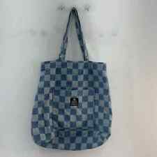 Usado, Bolsa tote de lona quadriculada azul denim BDG - Bolsa feminina comprar usado  Enviando para Brazil