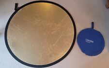 LASTOLITE Reflector/Brightener Round Folding Reflector - Gold/Silver 99cm With BAG for sale  Shipping to South Africa