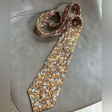Usado, Gravata de seda vintage Smithsonian com estampa de borboleta comprar usado  Enviando para Brazil