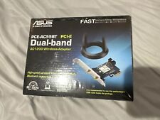 Adaptador sem fio Asus PCE-AC55BT B1 PCI-E banda dupla AC1200 CAIXA ABERTA comprar usado  Enviando para Brazil