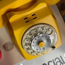 Telefono disco giallo usato  Torino