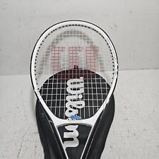 Usado, Raquete de tênis Wilson NCode 4 3/8" sussurro preto com estojo de transporte Leia comprar usado  Enviando para Brazil