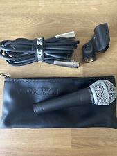 Shure SM58 Dynamic Live Vocal Microphone - Black w/ Pouch, Cable, Clip for sale  Shipping to South Africa