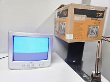RCA TV 13V420T Colour TV Television 13” Retro Gaming Tested Works In Box NM, used for sale  Shipping to South Africa