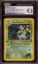 Pokemon Erika's Venusaur Gym Heroes 1st Edition Holo Rare #4 CGC 9.5 for sale  Shipping to South Africa