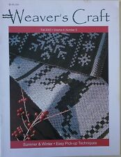 Usado, Técnicas de retirada de verão e inverno Weaver's Craft outono 2003 volume 4 número 3 comprar usado  Enviando para Brazil