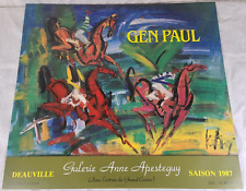 Gen paul affiche d'occasion  Yffiniac