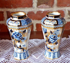 Decorative pair octagonal for sale  Shipping to Ireland