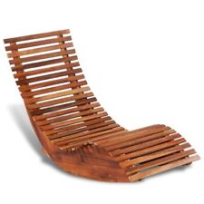 Rocking lounger wooden for sale  SOUTHALL