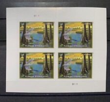 Usado, Hoja de 4 estampillas de correo prioritario de 4 • $38.60 de los Everglades de Florida segunda mano  Embacar hacia Argentina
