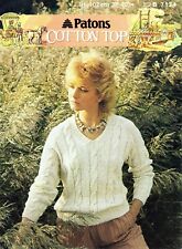 Patons knitting pattern for sale  ALEXANDRIA