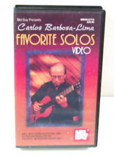 Carlos Barbosa-Lima Solos Favoritos Vídeo VHS Guitarra Concerto Clam Shell 2000 comprar usado  Enviando para Brazil