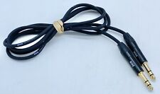 Lyx Pro 6ft LCS Series Premium TRS 1/4" to 1/4" Cable - Black Cable - Pre-owned for sale  Shipping to South Africa