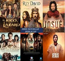 BIBLICA SERIE, 6, JESUS,JOSE,MOISES,DAVID Y EL RICO Y LAZARO, 186 DVD, usado comprar usado  Enviando para Brazil