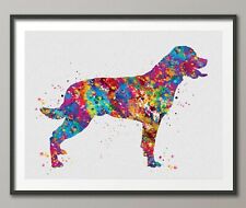 Rottweiler dog watercolor for sale  WASHINGTON