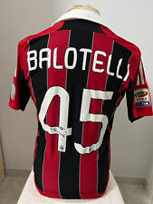 Usato, Maglia Milan 2012 2013 Nr 45 Balottelli match worn shirt Milan camiseta signed usato  Italia